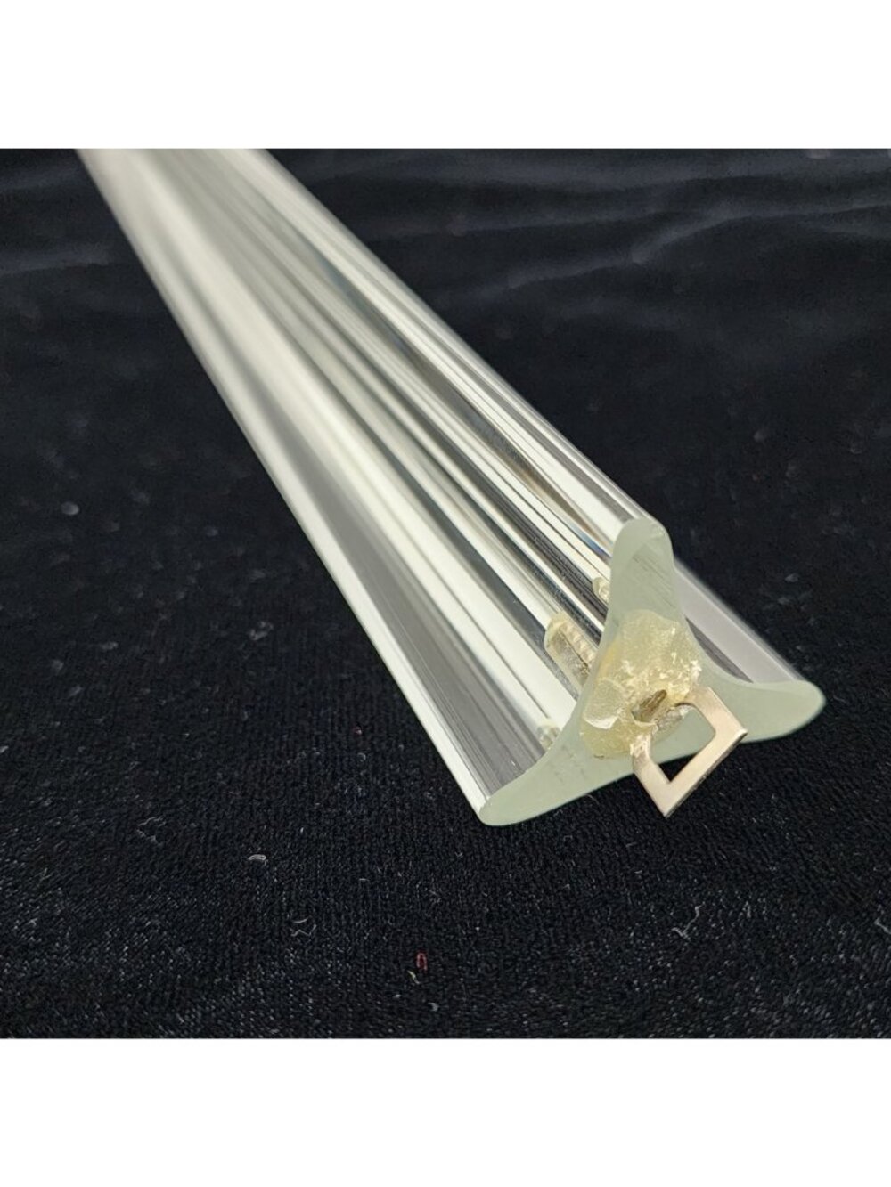 Murano Glass Tri Lobe Rod Spare Part for Venini Chandeliers, 11" Long - Picture 4 of 9